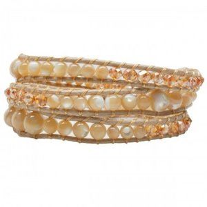 New Natural Stones Handmade 3 Wraps Bracelet